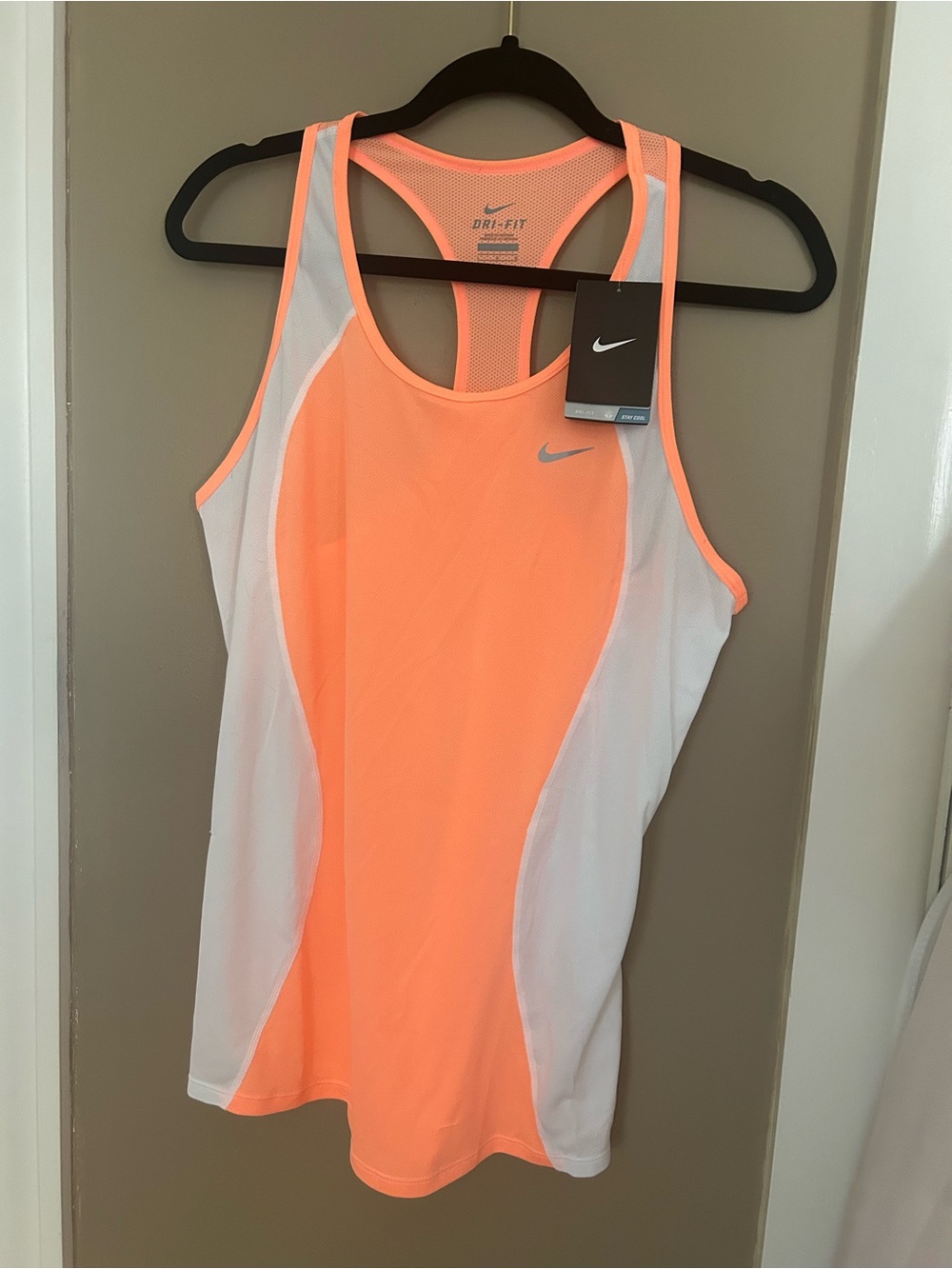 SET OF TWO Nike Dri-FIT Racerback Tanks